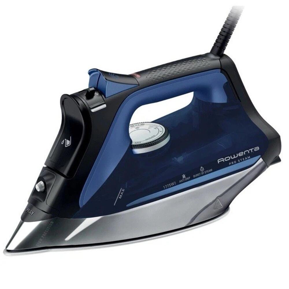 Rowenta Pro Steam Iron, 1775W, Vertical Steam, Auto-Off NEW OPEN BOX